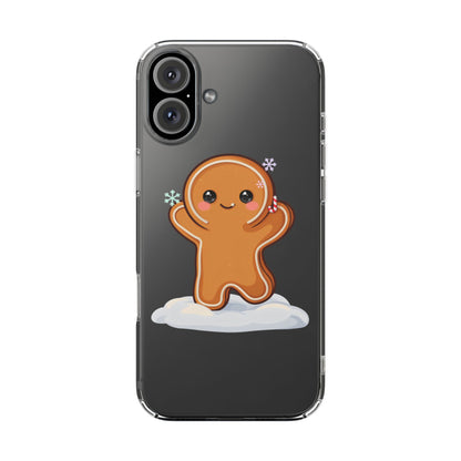 Kawaii Gingerbread Phone Case for Cozy Holiday Fans