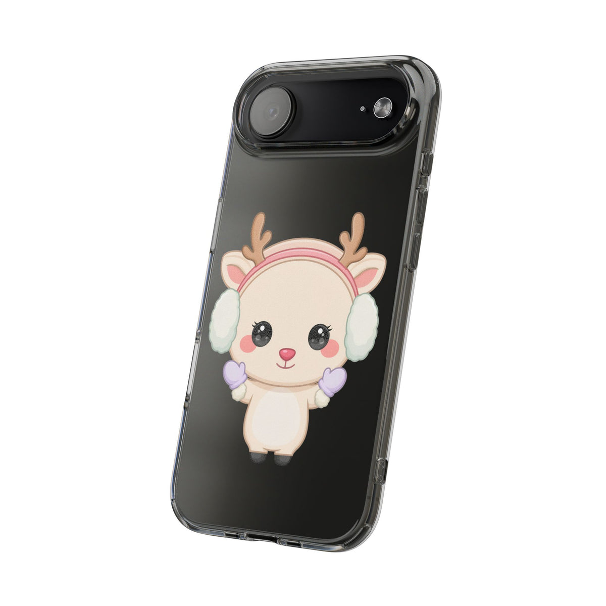Kawaii Reindeer Phone Case for Cozy Cute Style