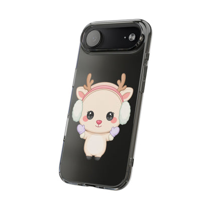 Kawaii Reindeer Phone Case for Cozy Cute Style
