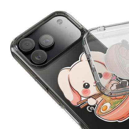 Kawaii Ramen Bunny Clear Impact-Resistant Case