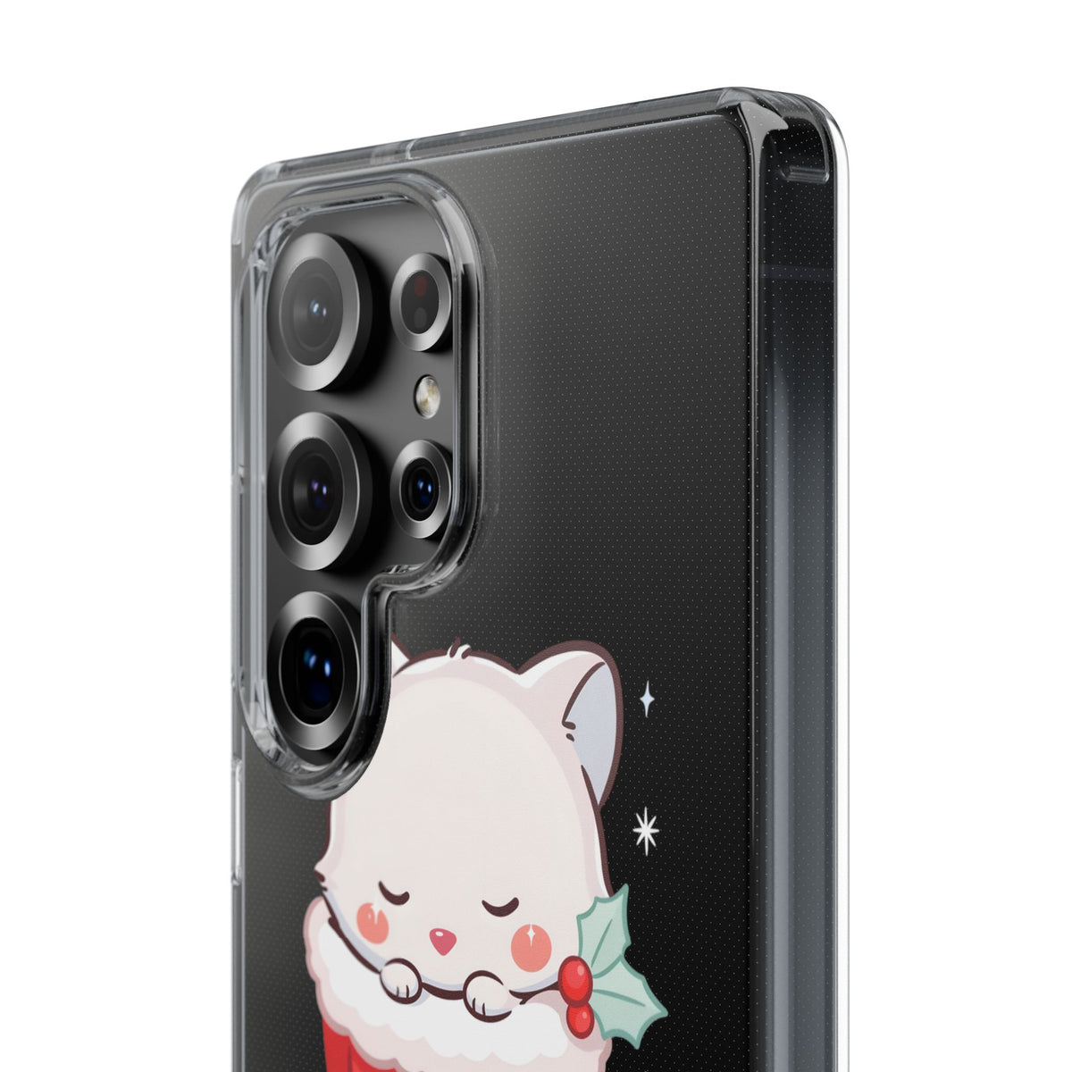 Christmas Fox Phone Case, Cute Holiday Stocking Gift