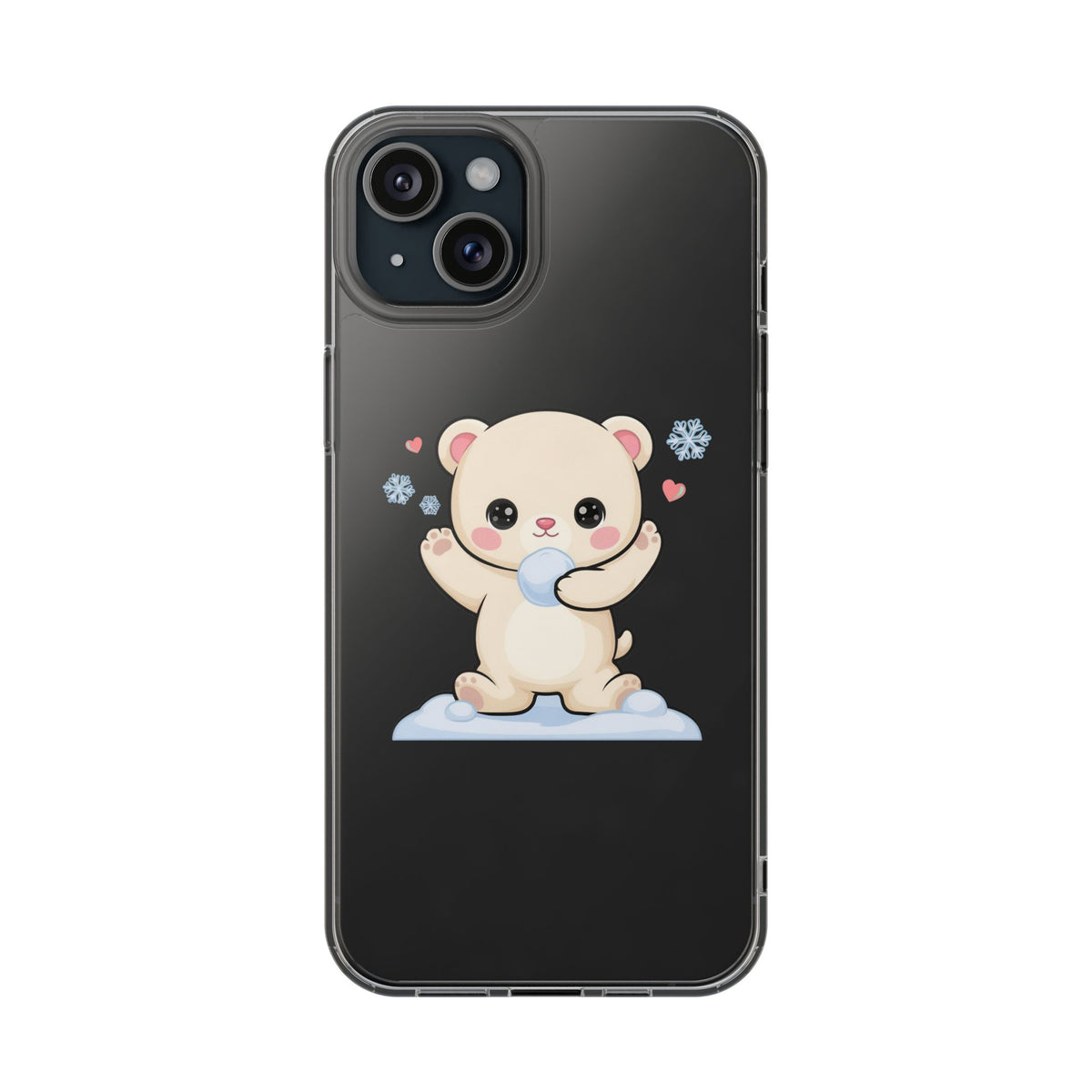 Kawaii Polar Bear Phone Case for Cute Animal Fans
