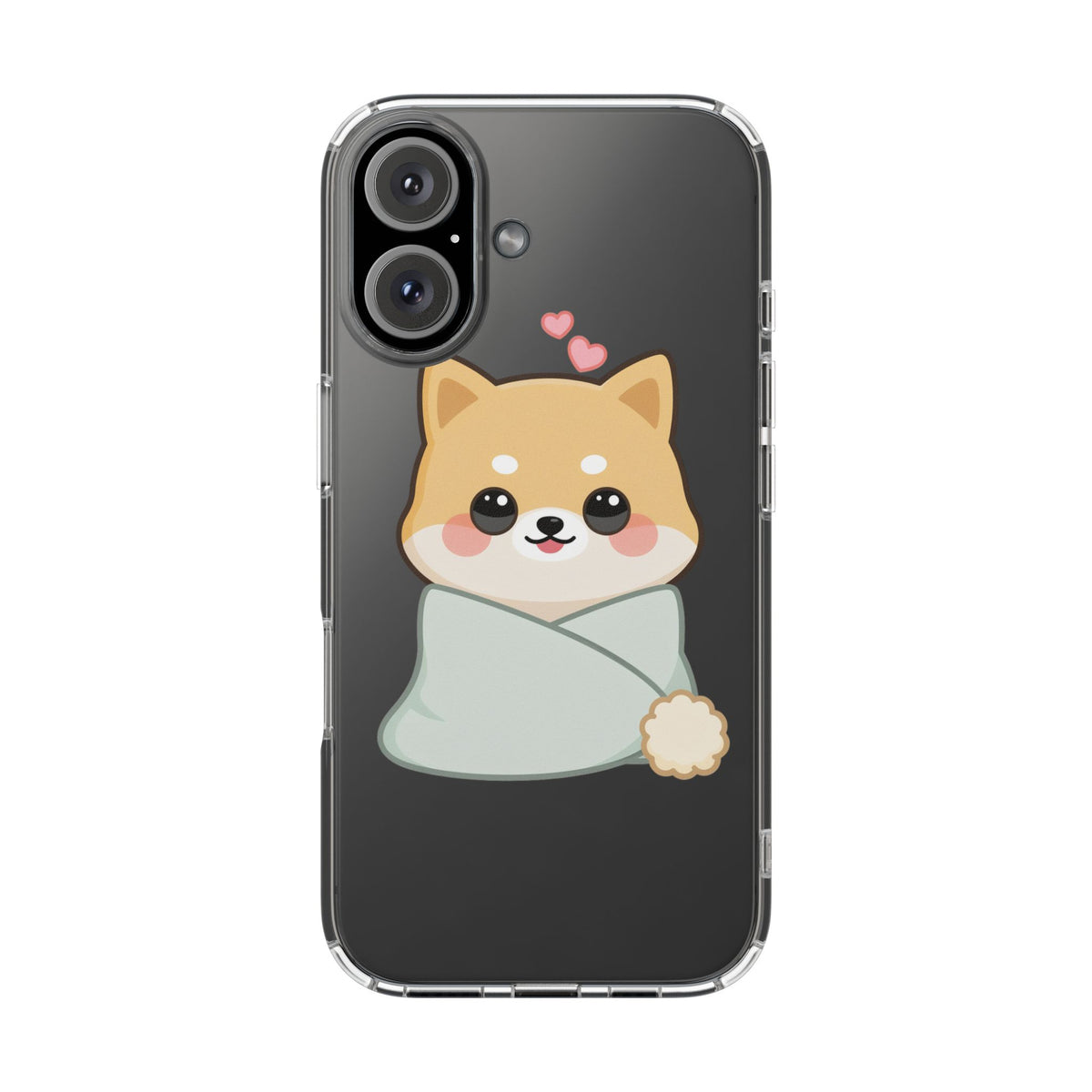 Kawaii Shiba Inu Phone Case, Cozy Valentine Gift