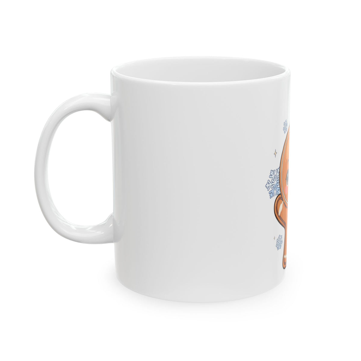 Gingerbread Man Mug for Cozy Winter Mornings