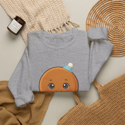 Kawaii Gingerbread Sweatshirt, Cute Christmas Crewneck