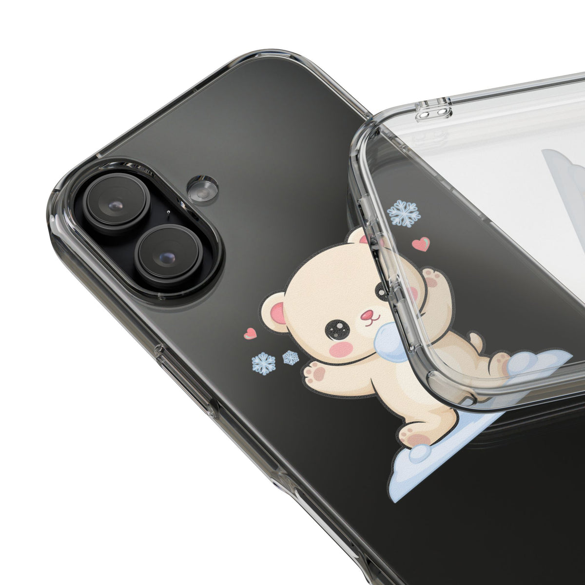 Kawaii Polar Bear Phone Case for Cute Animal Fans