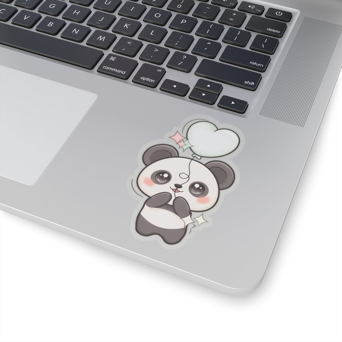 Kawaii Panda Sticker with Balloon for Cute Decor