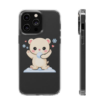 Kawaii Polar Bear Phone Case for Cute Animal Fans