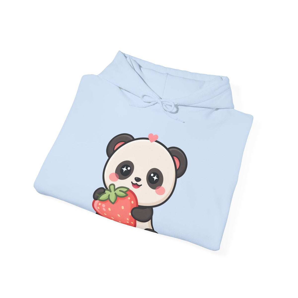 Kawaii Panda Strawberry Hoodie for Cute Style Fans