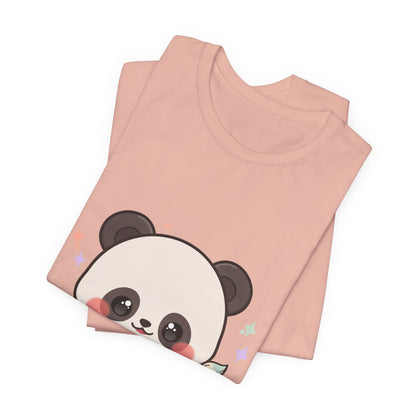 Kawaii Panda Artist T-Shirt for Creative Panda Fans