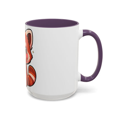 Kawaii Red Panda Accent Coffee Mug for Creative Days