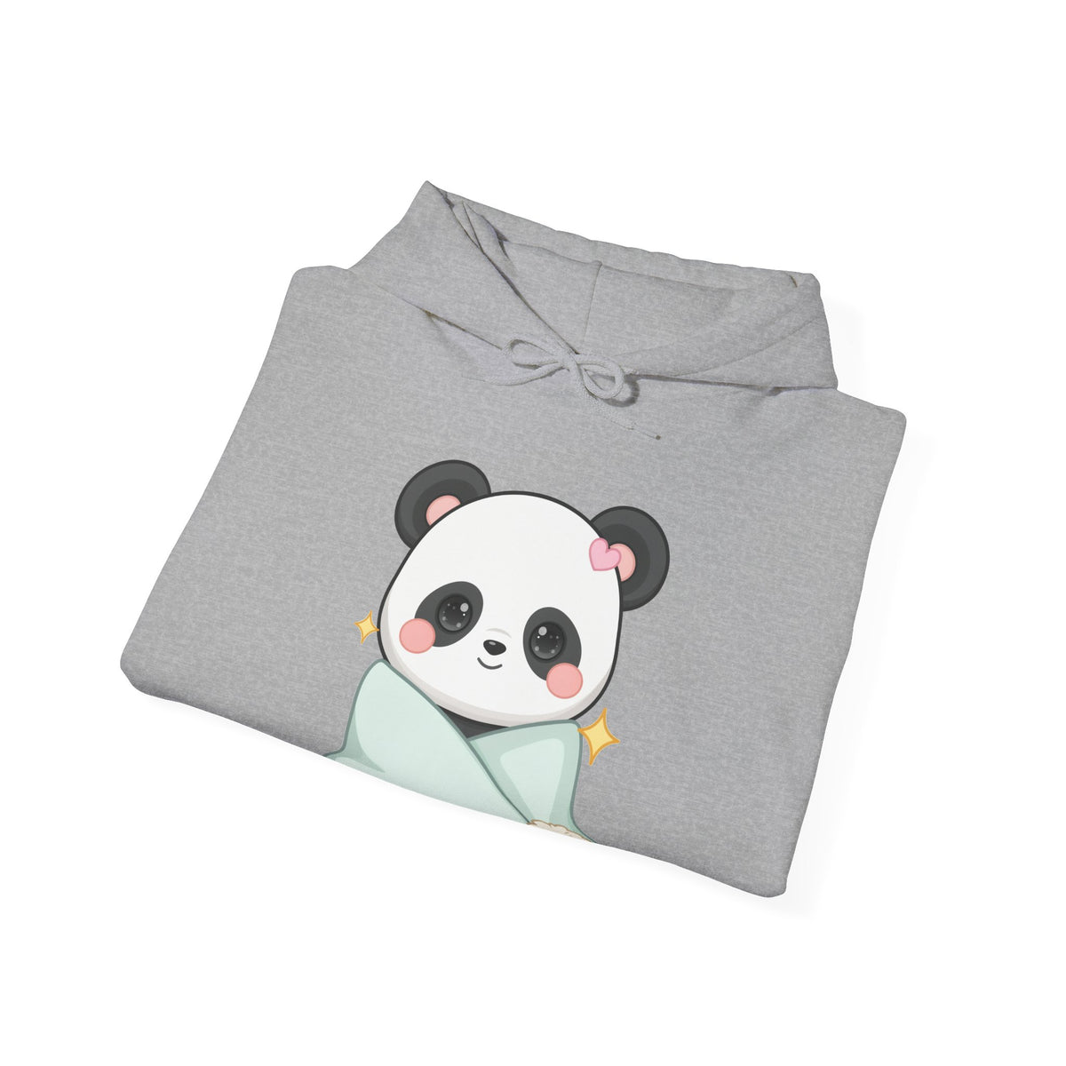 Kawaii Panda Hoodie, Cozy Chibi Animal Sweatshirt
