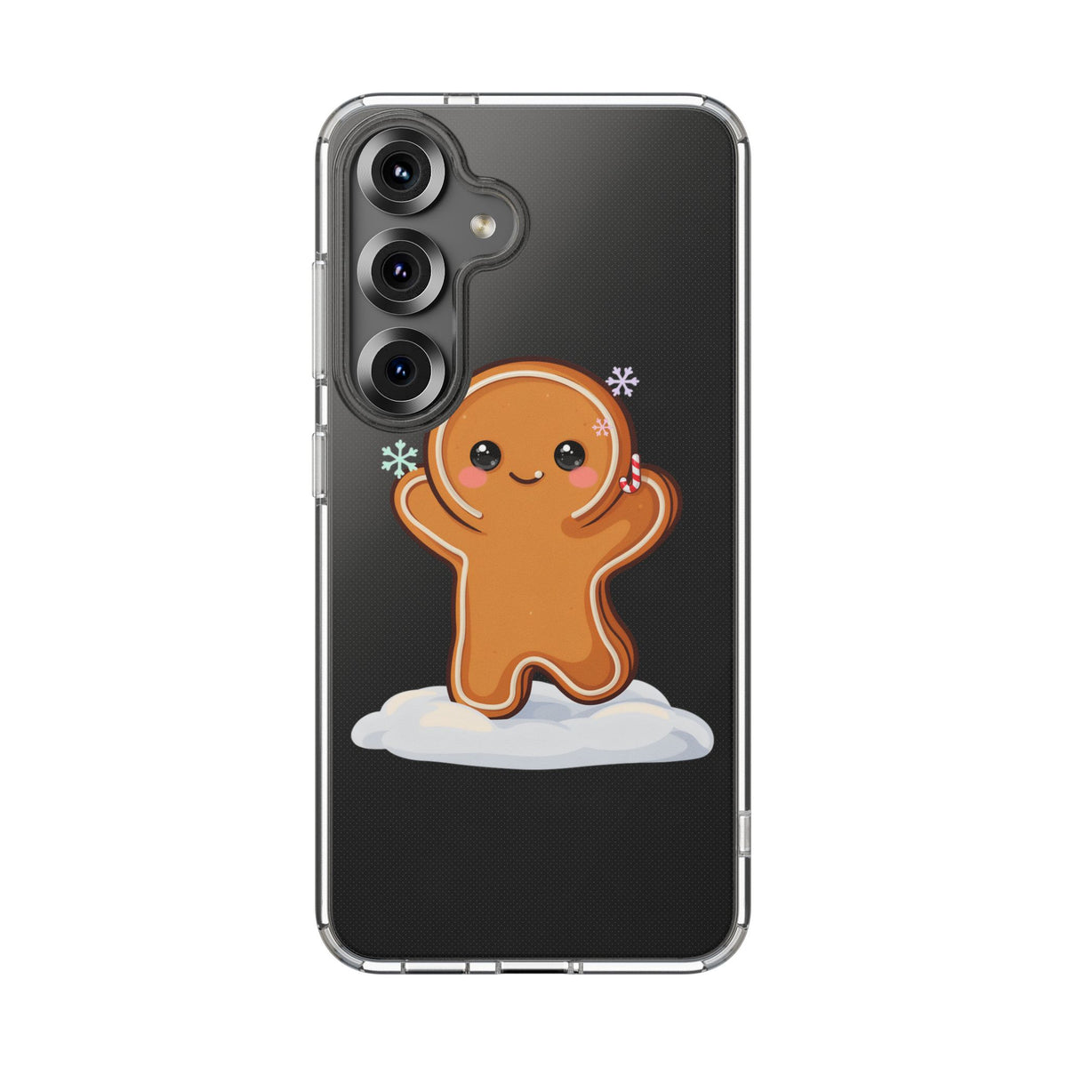 Kawaii Gingerbread Phone Case for Cozy Holiday Fans