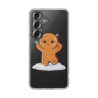 Kawaii Gingerbread Phone Case for Cozy Holiday Fans
