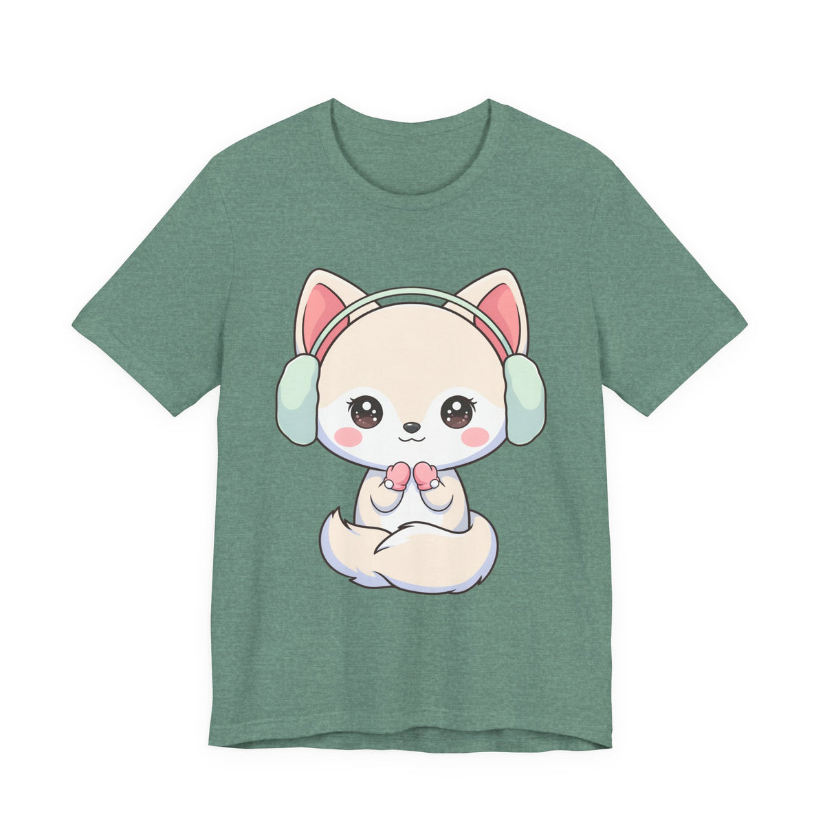 Kawaii Arctic Fox T-Shirt for Cute Animal Lovers