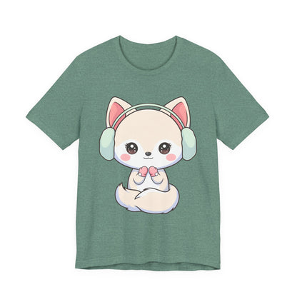 Kawaii Arctic Fox T-Shirt for Cute Animal Lovers