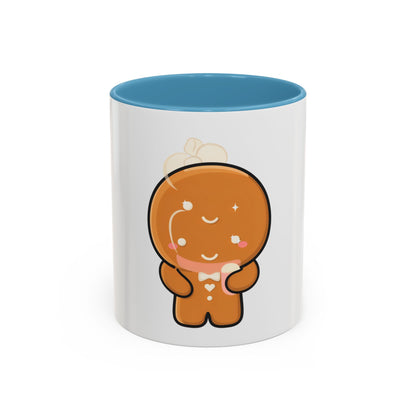 Kawaii Gingerbread Mug for Cozy Cocoa Breaks