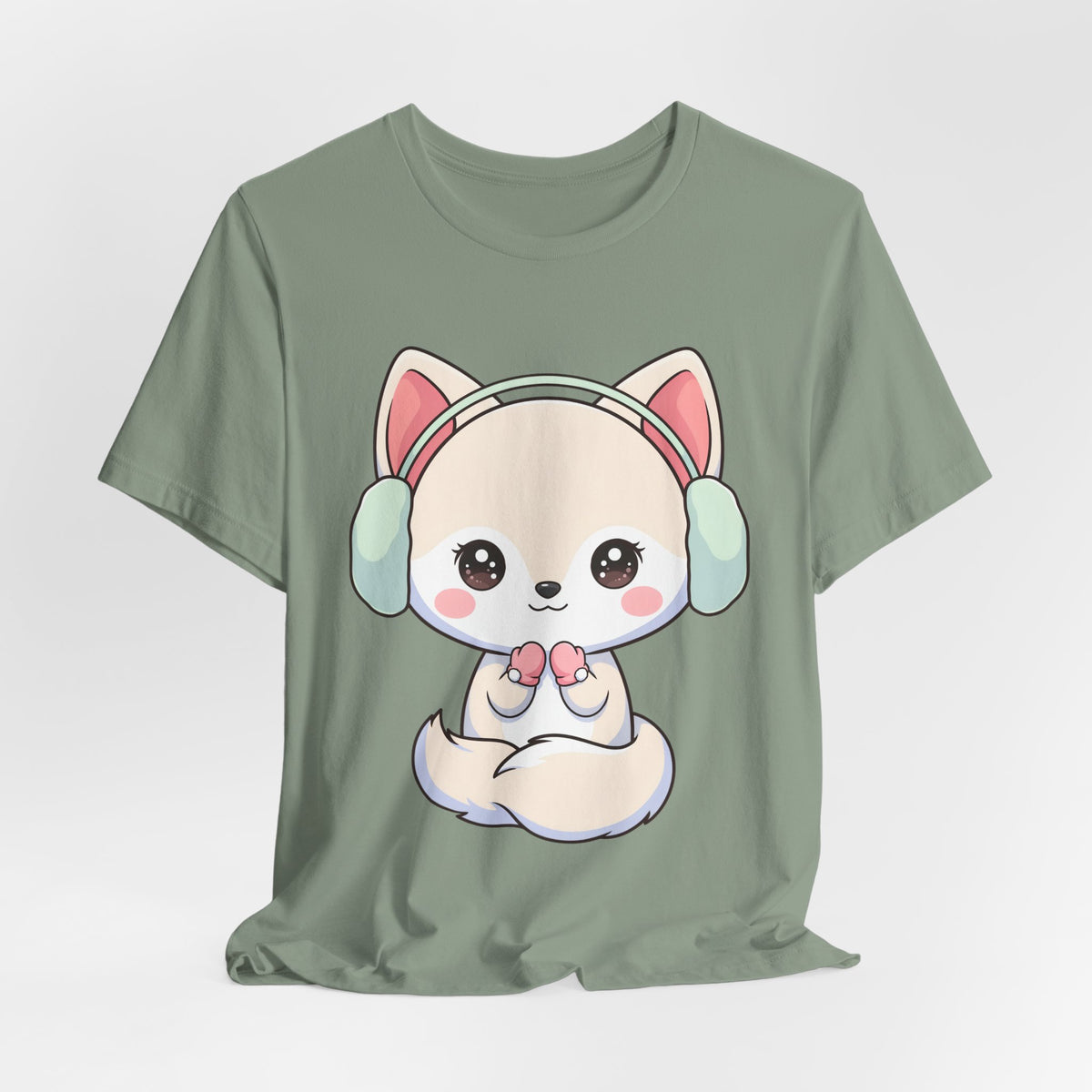 Kawaii Arctic Fox T-Shirt for Cute Animal Lovers
