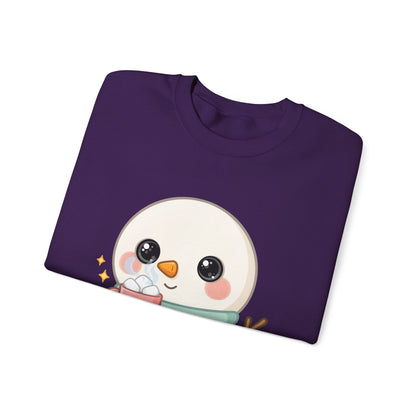 Kawaii Snowman Sweatshirt for Cozy Winter Days