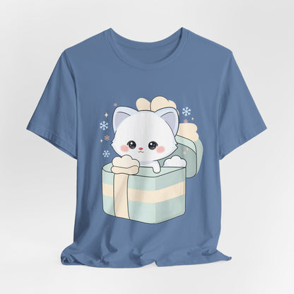 Arctic Fox Gift Tee, Cute Kawaii Birthday Present