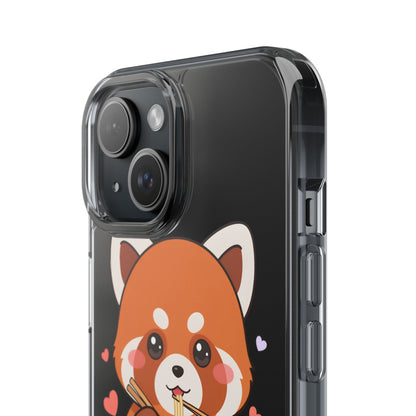 Red Panda Ramen Phone Case – Kawaii Food Lover Gift