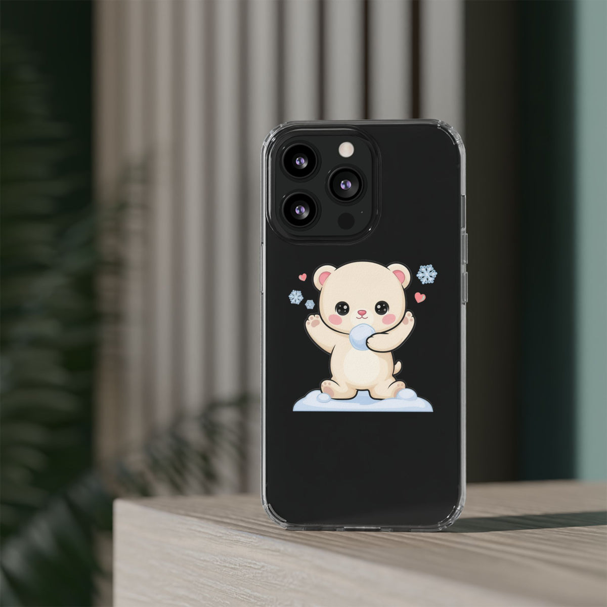 Kawaii Polar Bear Phone Case for Cute Animal Fans
