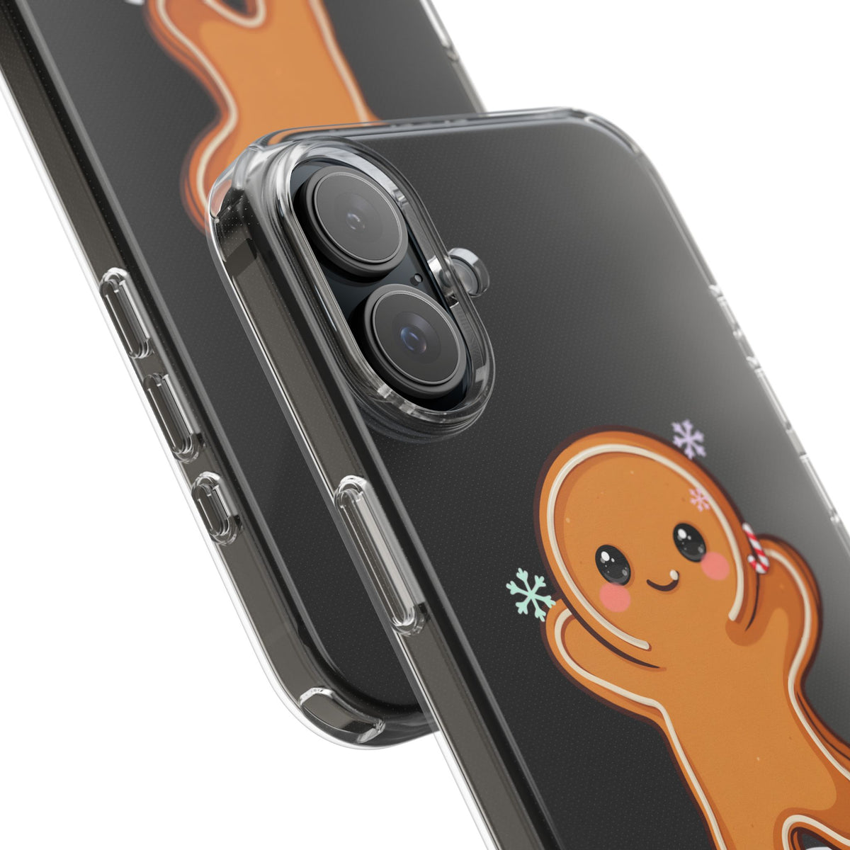 Kawaii Gingerbread Phone Case for Cozy Holiday Fans