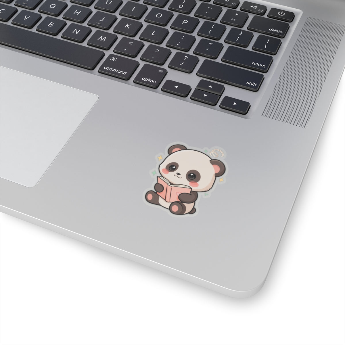 Reading Panda Sticker – Cute Kawaii Book Lover Decal