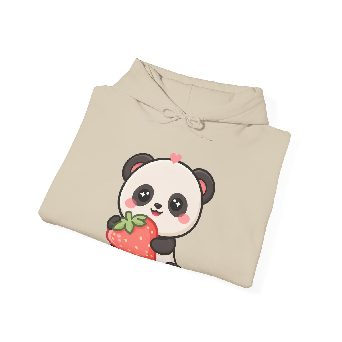 Kawaii Panda Strawberry Hoodie for Cute Style Fans