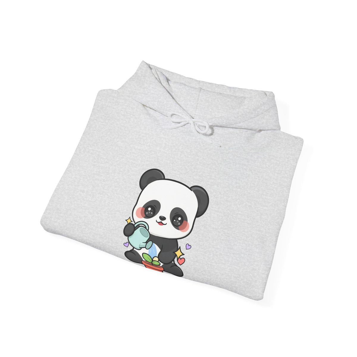 Kawaii Panda Hoodie, Cute Plant Lover Gift