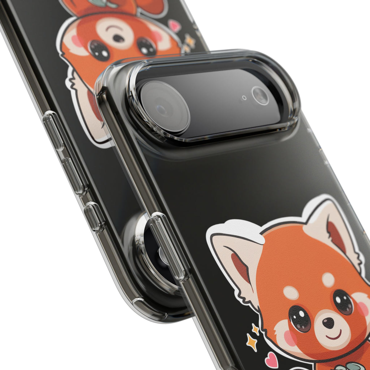Red Panda Phone Case, Cute Plant Lover Gift