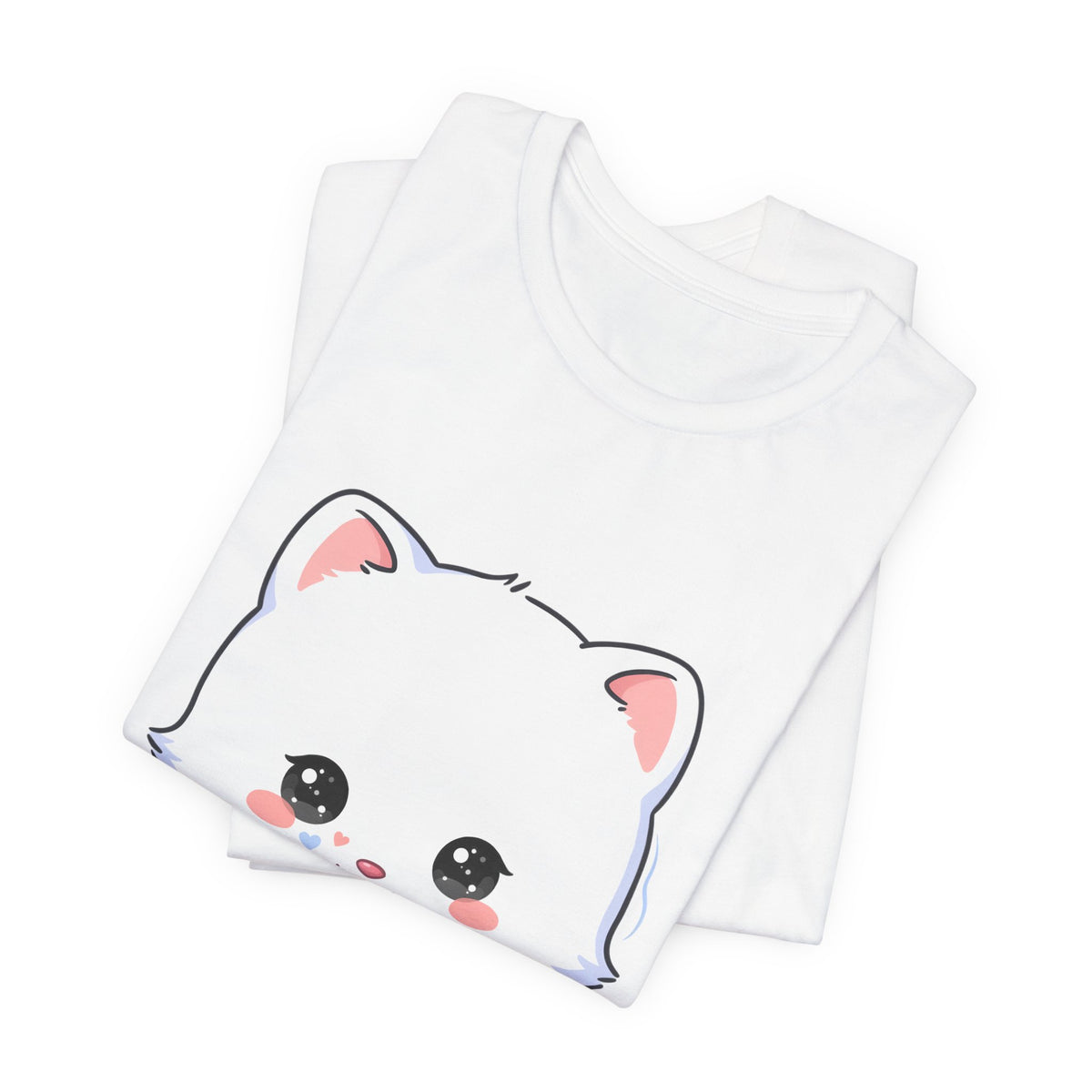 Kawaii Arctic Fox T-Shirt for Cozy Winter Gift Giving