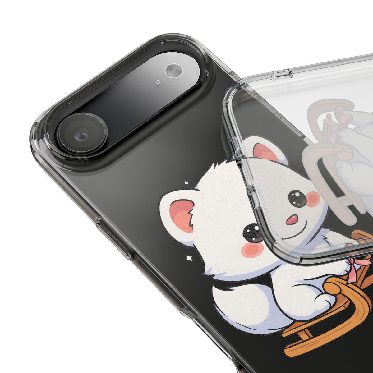Kawaii Arctic Fox Phone Case for Cute Animal Lovers