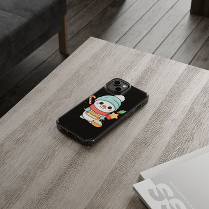 Christmas Snowman Phone Case, Cute Cookie Baker