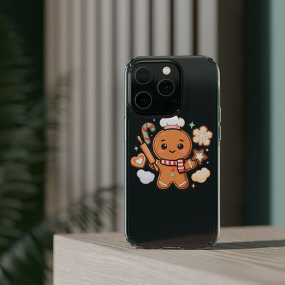 Gingerbread Christmas Phone Case for Holiday Baking Fans