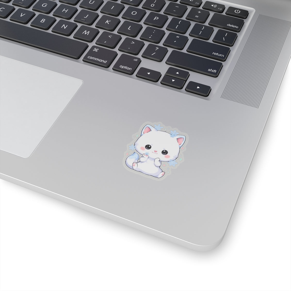 Arctic Fox Sticker, Cute Winter Gift for Fox Lovers