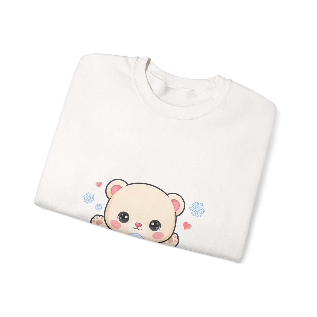 Kawaii Polar Bear Sweatshirt for Cozy Winter Days