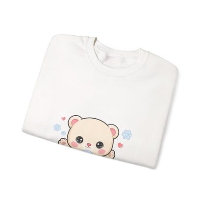 Kawaii Polar Bear Sweatshirt for Cozy Winter Days