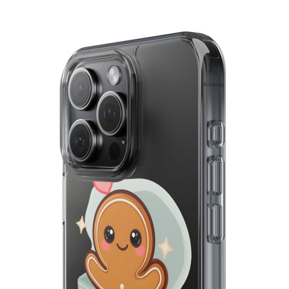 Gingerbread Man Phone Case – Kawaii Holiday Gift