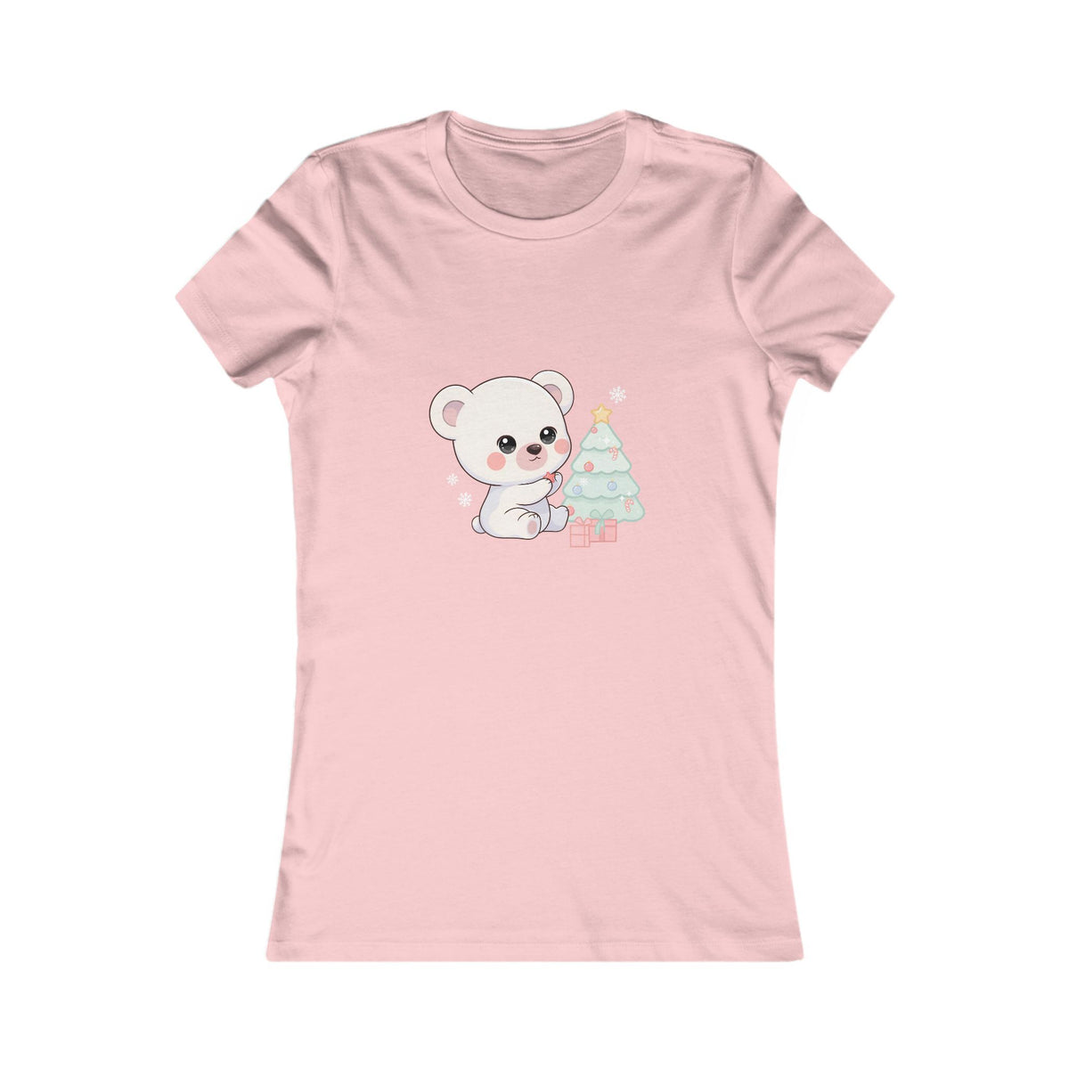 Cute Christmas Polar Bear Women's Tee