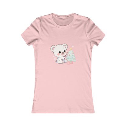 Cute Christmas Polar Bear Women's Tee