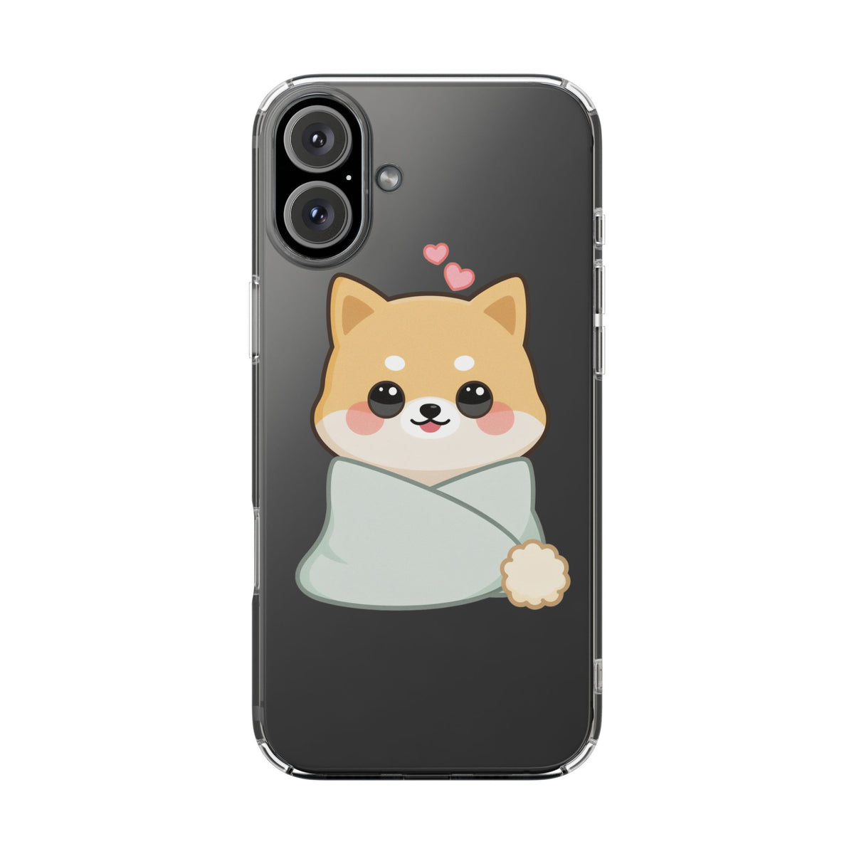 Kawaii Shiba Inu Phone Case, Cozy Valentine Gift