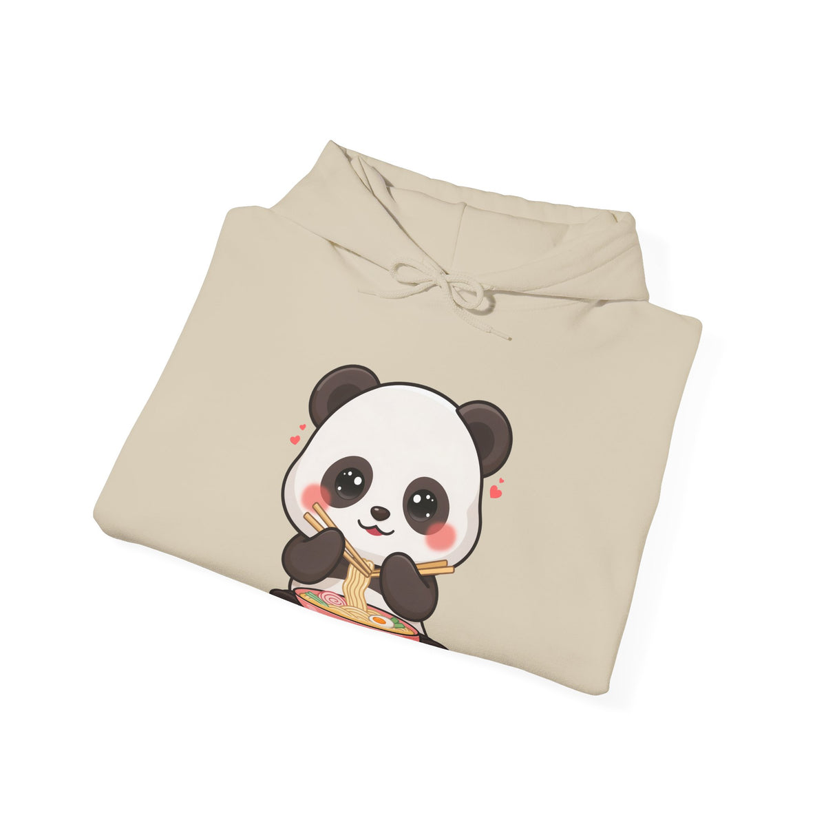 Kawaii Panda Ramen Hoodie – Cute Noodle Lover Sweatshirt