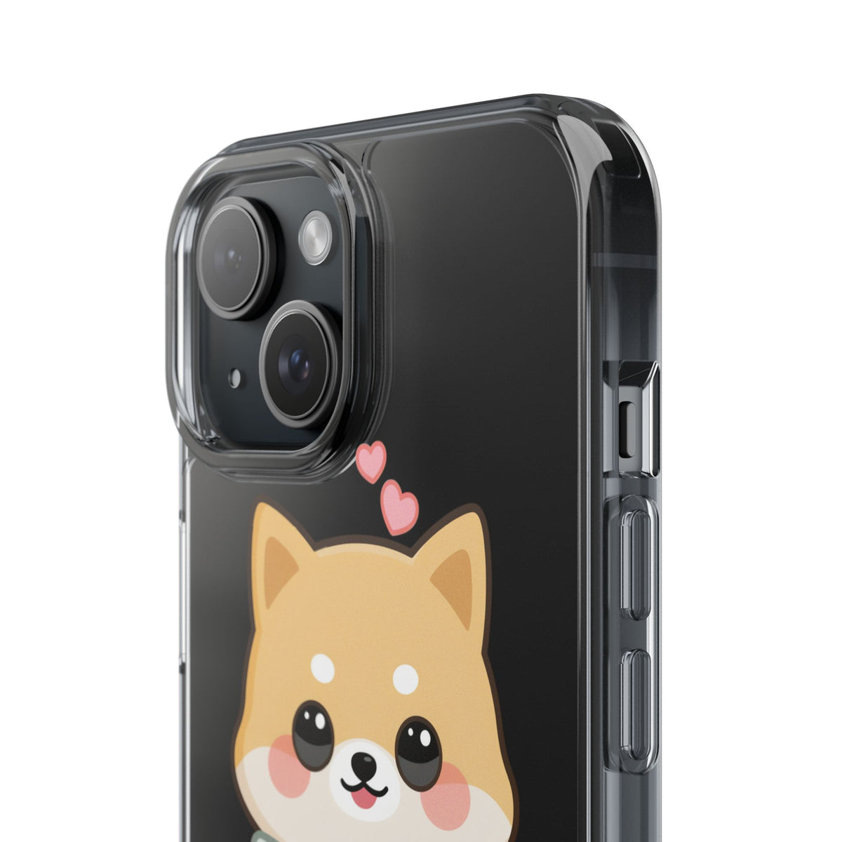 Kawaii Shiba Inu Phone Case, Cozy Valentine Gift