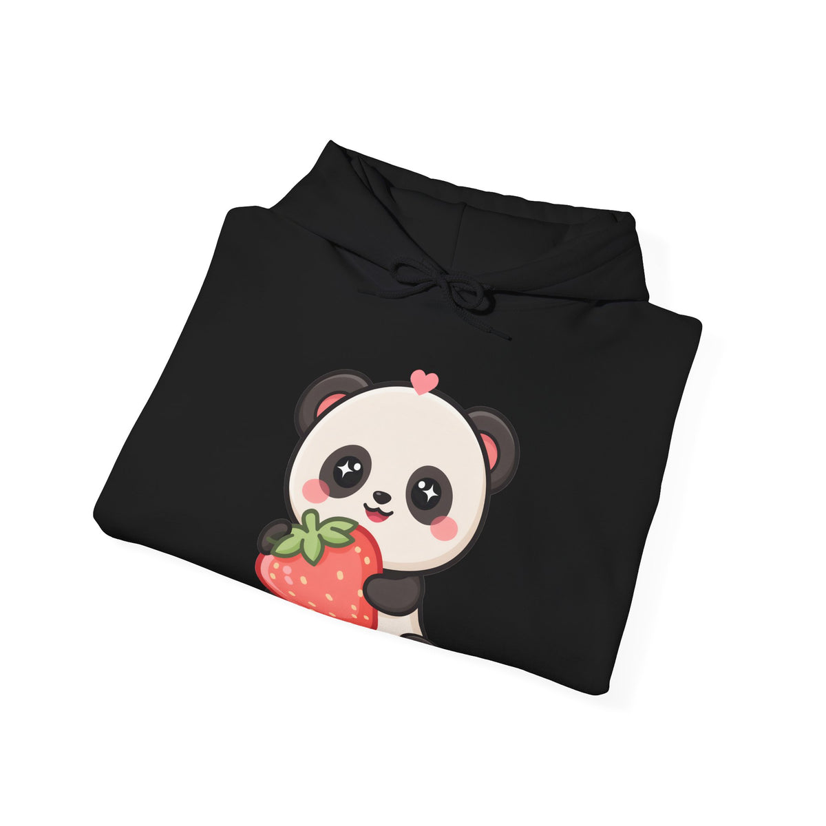 Kawaii Panda Strawberry Hoodie for Cute Style Fans