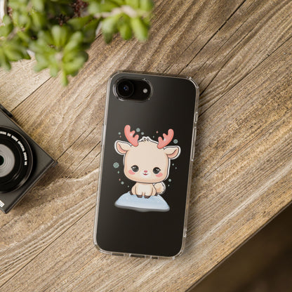 Kawaii Reindeer Phone Case for a Sweet Winter Cheer