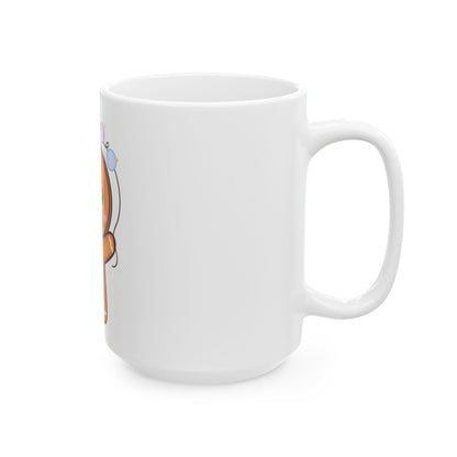 Kawaii Gingerbread Mug for Cozy Holiday Cheer
