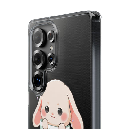 Kawaii Bunny Phone Case, Cute Teacup Rabbit