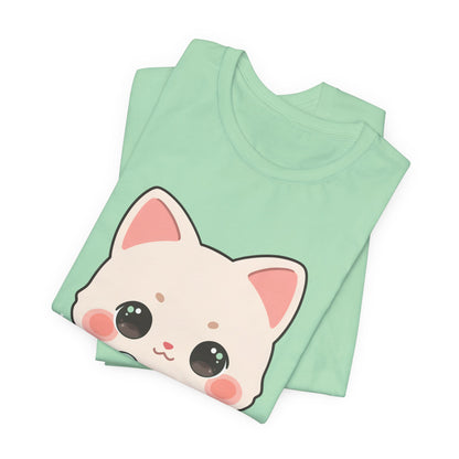 Kawaii Cat Gardening T-Shirt for Plant Lovers