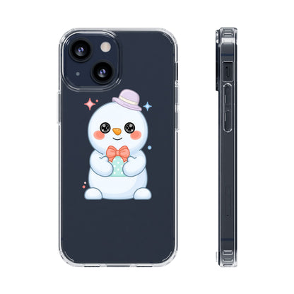 Kawaii Snowman Phone Case for Cheerful Winter Days